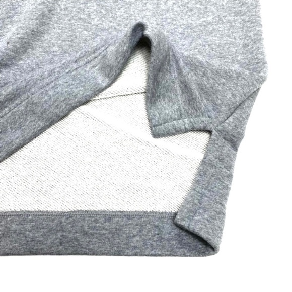 Nike Short-Sleeves Pullover Sweatshirt Lounge Dress in light Gray - Picture 8 of 10